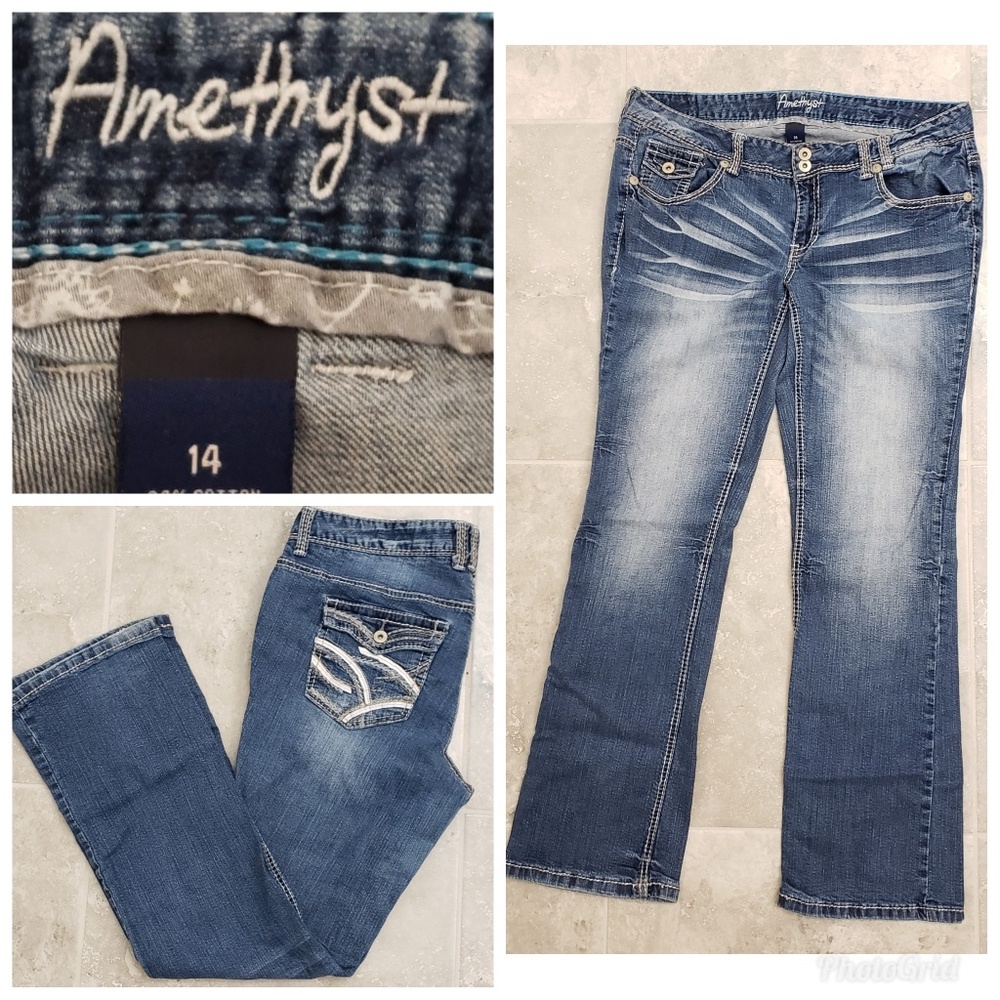 Amethyst boot cut jeans
